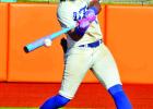 Daingerfield’s Isaiah Parker (4) connects on a pitch during the Elysian Fields tournament this past weekend. Daingerfield’s Isaiah Parker (4) connects on a pitch during the Elysian Fields tournament this past weekend.