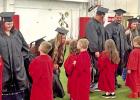 Hughes Springs Senior Walk at Elementary