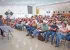 Janice Bezanson, senior policy director for the Texas Conservation Alliance, speaks to the overflow crowd at Cuthand United Methodist Church as the opposition to Marvin Nichols Reservoir continues. COURTESY PHOTO Texas Conservation Alliance continues fight against Marvin Nichols