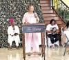 The Keynote speaker, Minister Wylenia Rollins, an Evangelist at Because of Him Ministry
